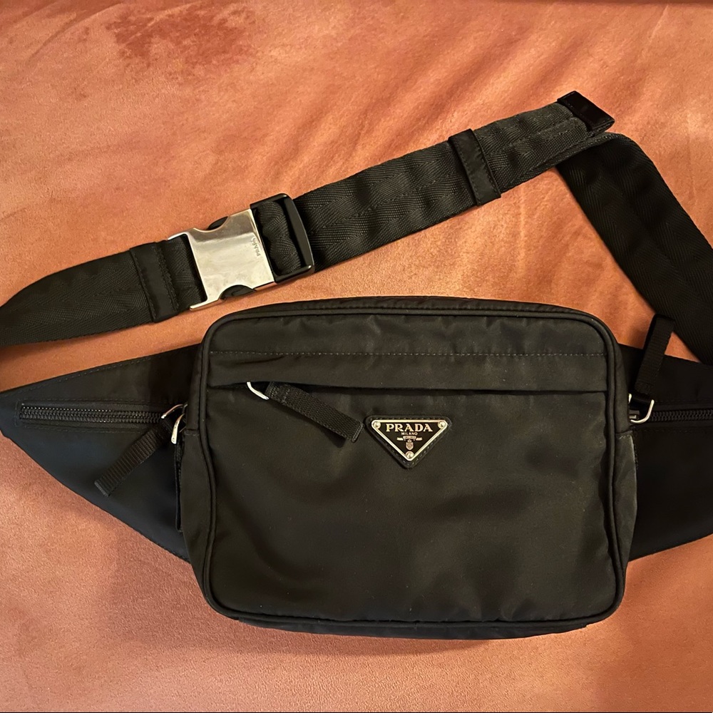 Prada Tessuto Montagna Belt Bag